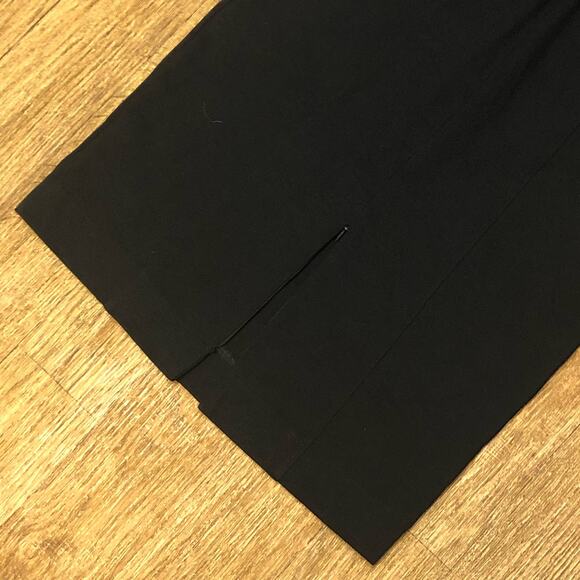 Cabi Black Claire Ponte Sheath Half Sleeve Knee Length Dress Size 8 - Picture 8 of 13